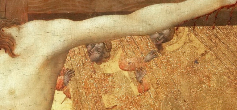 Detail-engel-omarmt-licht