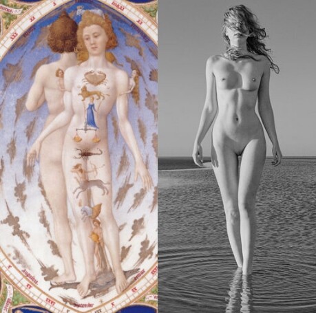 Gebroeders Van Lymborch, Astrologische Mens (TRH) & Micky Hoogendijk, The Meetings of the Waters I (detail)